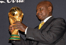 Uganda hosts the world cup trophy