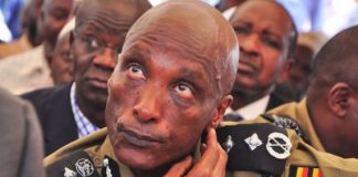 Kayihura under arrest