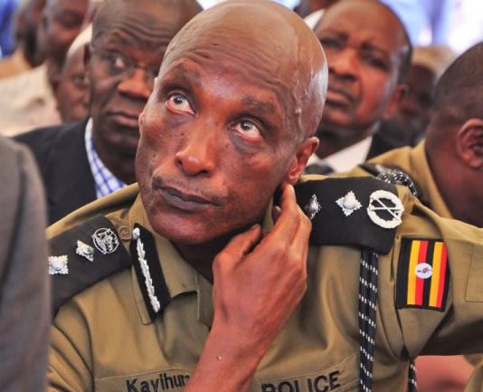 Kayihura under arrest
