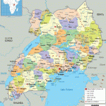 Map of Uganda