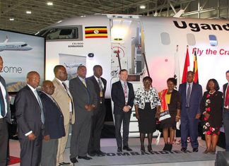Uganda receives Bombardier Aircrafts