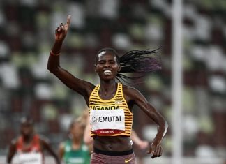 Chemutai wins Uganda’s first gold medal in Japan Olympics