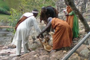 sacred lakes and rivers in Buganda