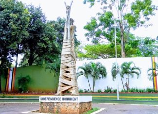 Kampala monument walk